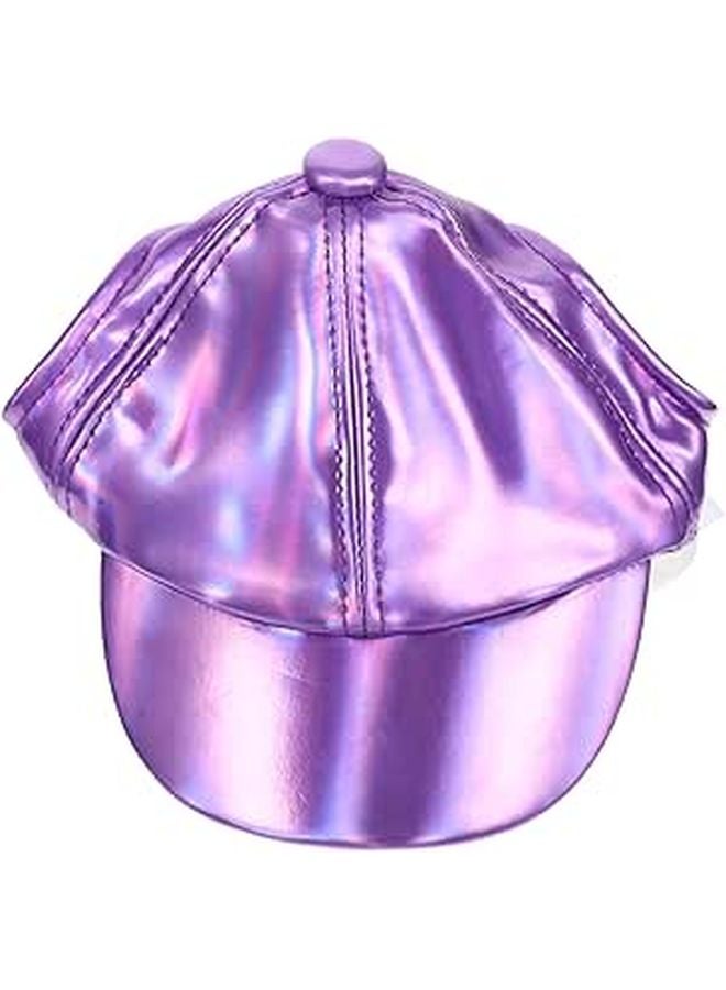 Purple Baseball Cap For Small Dogs Puppy Hat With Visor Medium Size Outdoor Pet Accessory - Image 1