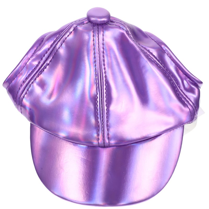 Purple Baseball Cap For Small Dogs Puppy Hat With Visor Medium Size Outdoor Pet Accessory - Image 2