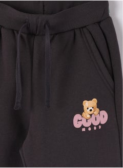 LC WAIKIKI Elastic Waist Printed Girl's Sweatpants  - Image 3