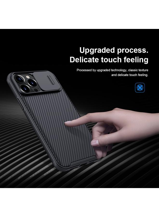 Nillkin Case For iPhone 13 Pro Max Black Mirror Pro Series Camshield Full Coverage Dust-proof Scratch Resistant Phone Case - Image 4