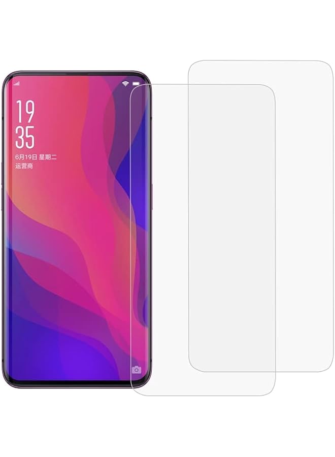 erorex Wwsen Phone Accessories 2 Pcs 3D Curved Full Cover Soft Pet Film Screen Protector Compatible For Oppo Find X Cellphone - Image 1