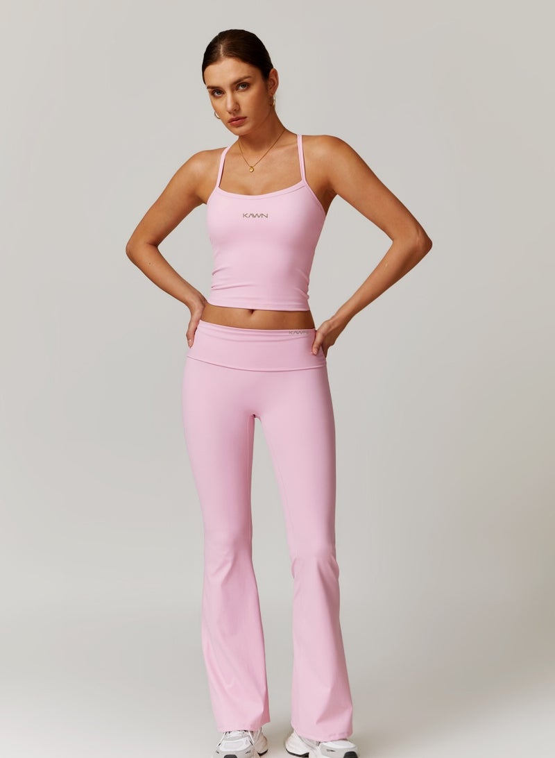 KAWN.YOGA Womens X Back Square Neckline Cami Top - Image 5