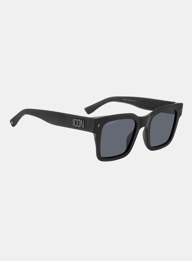 Dsquared Men Square Sunglasses 51 ICON 0010/S - Image 2