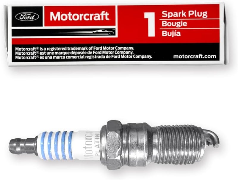 MAS Motorcraft Set of 6 Spark Plugs SP493 AGSF32PM Platinum & Ignition Coils Pack for Ford Vehicles - Image 4