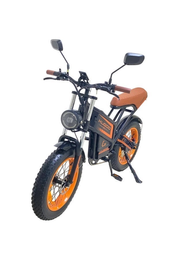 كي يو جي أو أو Kugoo V5 Electric Bike - 48V 20Ah Battery - 750W Motor - Speed upto 50km/h - Range upto 55km - Image 1