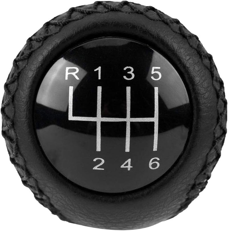 Haofy Leather Gear Stick Shift Knob Cover Gear Shift Knob Gear Knob Cover for 3 BK BL 5 CR CW 6 II GH NC III 2005 to 2014 - Image 5