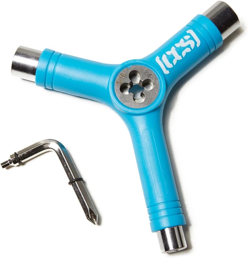 CCS [] Skateboard Tool - All in One T Tool, Metal T Tool W/Grip File, or Y Tool W/Rethreader - Image 1