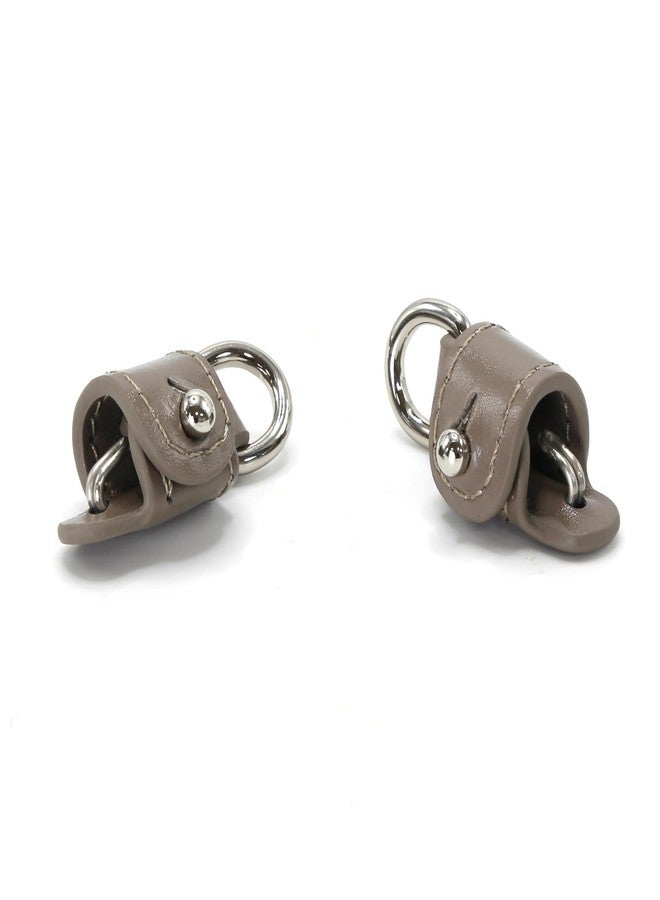 حقائب صغيرة من بانبلن، حزام كتف جلدي، لون تيراكوتا، بيج، أزرق بحري (CITY-POUCH-Taupe) - Image 2