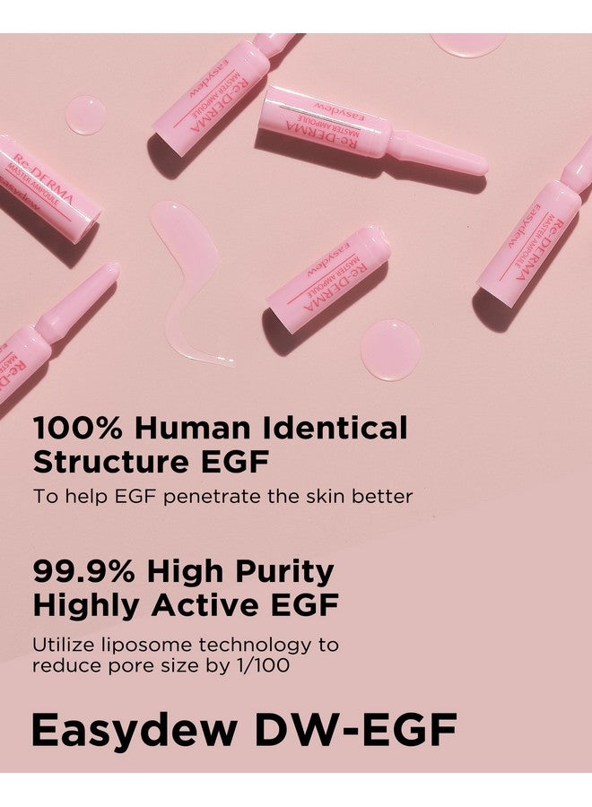 EASYDEW DW-EGF Peptide Re-DERMA Master Ampoule - Korean Anti-Aging Skincare Facial Serum - Firming, Restore skin vitality, Smooth fine lines and wrinkles with Oligo peptide, Niacinamide - 0.42fl. oz. - Image 5