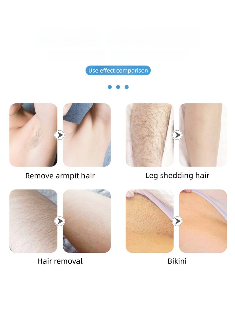ONLYMAY Facial Hair Remover for Women, Face Hair Trimmer, Rechargeable Women's Facial Shaver, Painless Lady Shavers for Women for Face Hair, Upper Lips, Peach Fuzz, Bikini Body - Image 5