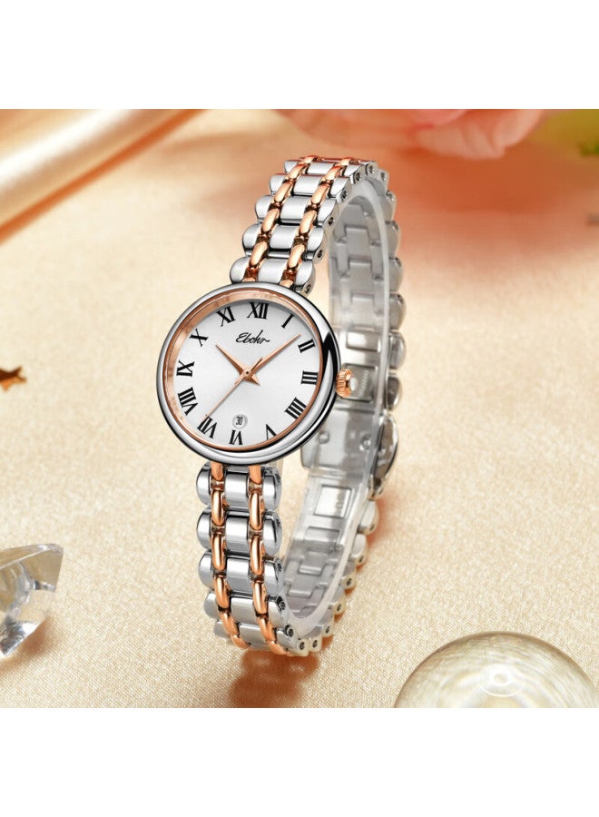 Ebohr New Vintage Little Beauty Women's Watch Steel Band Quartz Ladies Watch New Year Valentine's Day Gift For Girls - Image 1