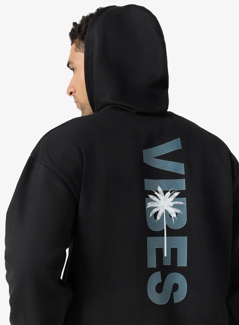 Seventy Five  Graphic Pullover Hoodie for Men | Best Price UAE