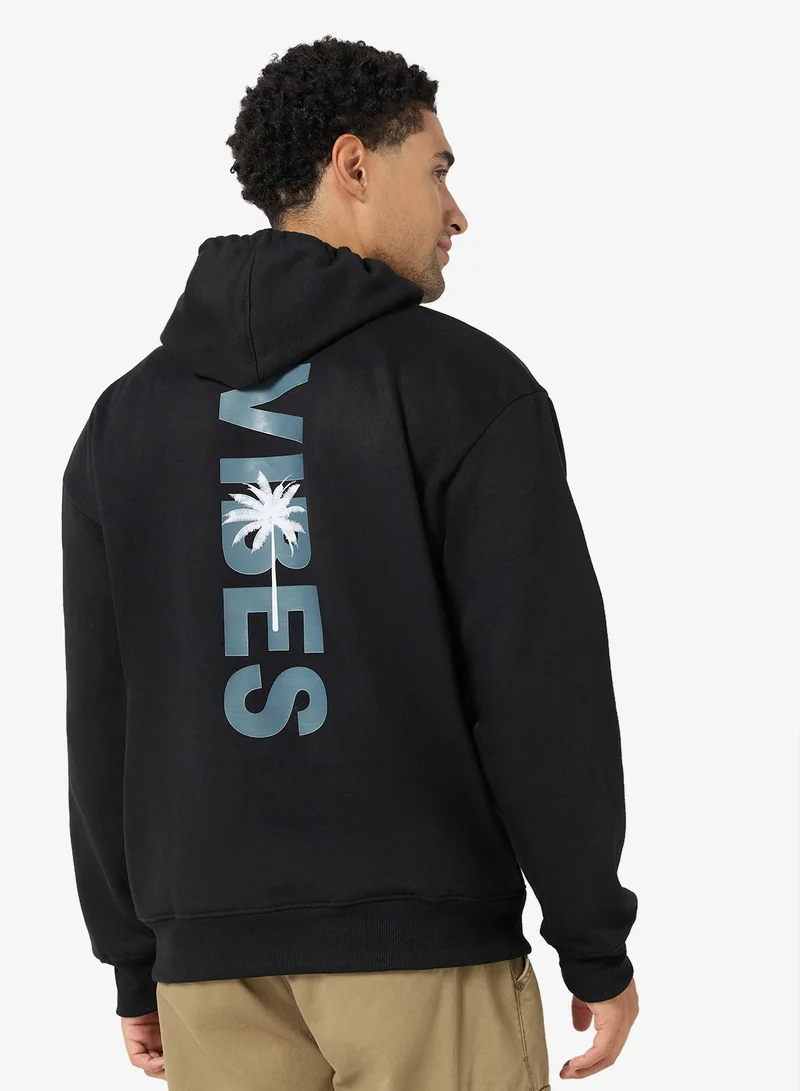 Seventy Five  Graphic Pullover Hoodie for Men | Best Price UAE