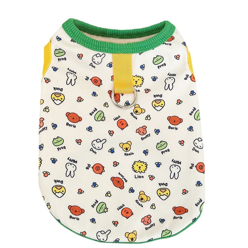 Fleece Pet Vest for Small to Medium Dogs, White - Image 5