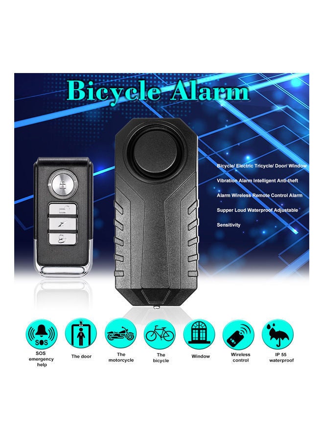 NIBEMINENT Wireless Security Alarm System Black 11.3x2.9x9.6centimeter  - Image 2