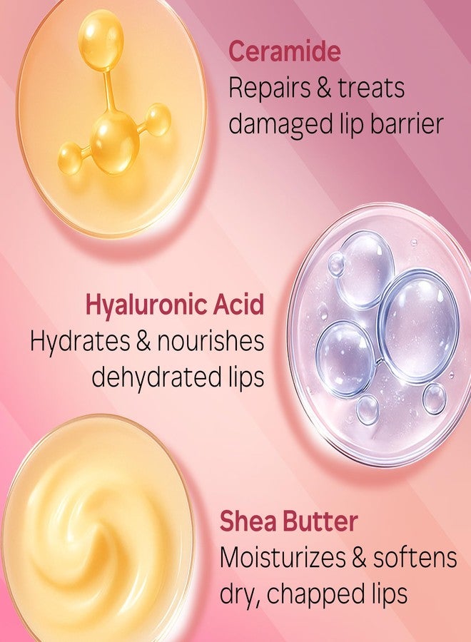 Facescanada FACES CANADA Ceramide Care Lip Balm - Watermelon Swirl 03, 4 gm | Tinted Lip Balm | SPF 50 PA +++ Protection | Hydrates Dry & Chapped Lips | Prevents Pigmentation | Repairs Lip Barrier | With Hyaluronic Acid & Shea Butter Infused - Image 4