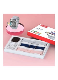 modio Modio ST12 4G network 3 Pairs Strap/2.2 inch Smartwatch Black  - Image 2