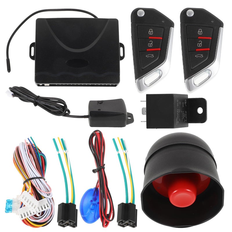 Universal Keyless Entry Remote Start Kit with Anti Theft Alarm System for Cars and Minivans - Image 2