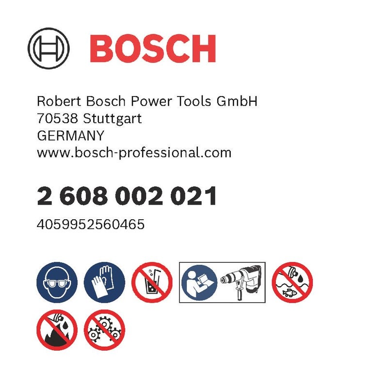 Bosch Professional 100 ml Grease Tube (for SDS plus & SDS max Drill Bits/Chisels, Accessories for Rotary Hammers) - Image 3