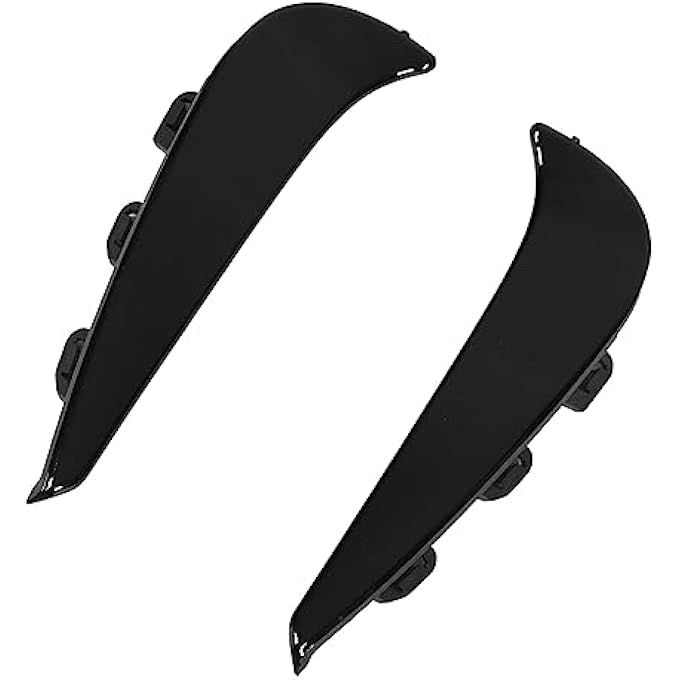 Sorandy Gloss Black Front Bumper Fog Grille Air Vent Cover Trims, ABS Material Trims, Reliable One Pair Replacement for C Class W206 AMG Line 2022+ 206 885 2902 3002 - Image 2