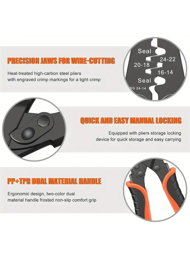 SJ 1941C Heavy Duty Automotive Wiring Crimping Pliers For Car Electrical Work - Image 5