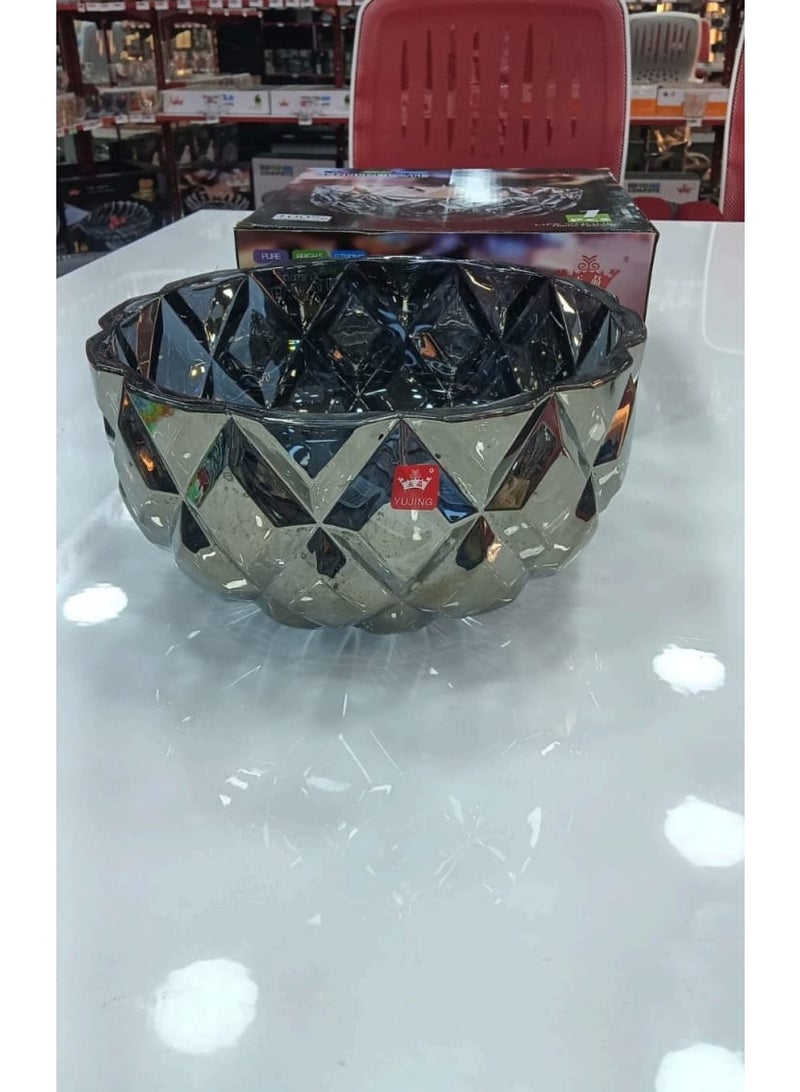 يوجينج طبق فاكهه زجاج مستورد