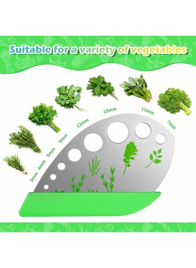 VIBIRIT Herb Scissors Leaf Herb Stripper, Stainless Steel 5 Blade Kitchen Scissors,Peelers for Kitchen,for Chopping Chive , Vegetables, Salad,Collard Greens, Parsley, Rosemary Herb As Christmas gifts - Image 5