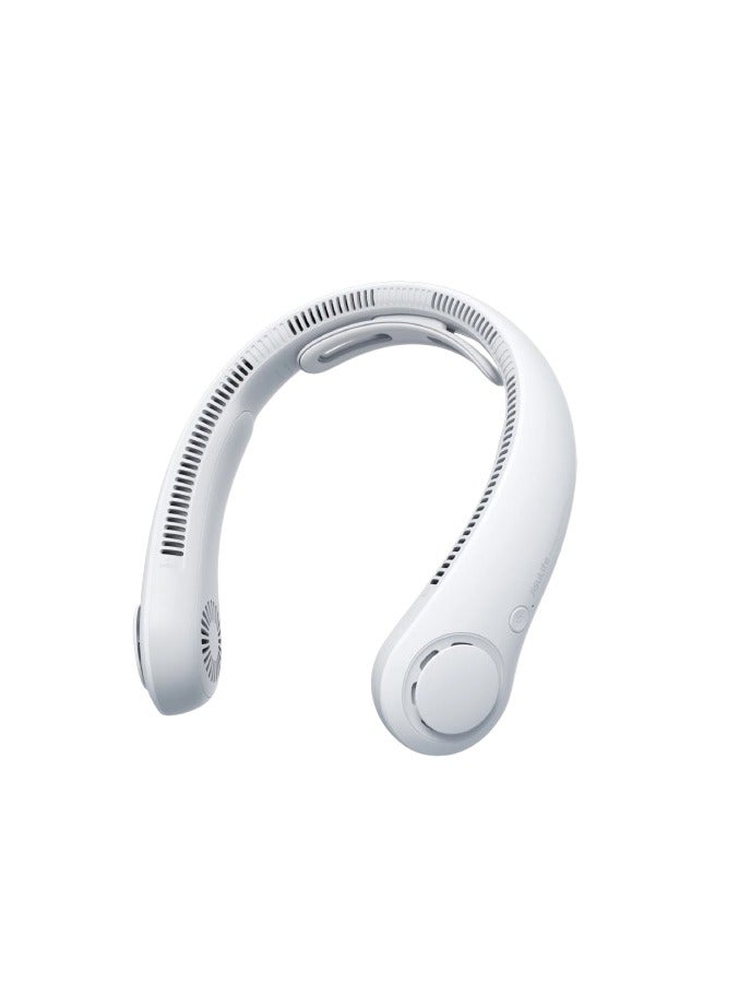 جيسيو لايف مروحة رقبة جيسولايف Life4، بطارية 5000 مللي أمبير/ساعة - ابيض - Image 1