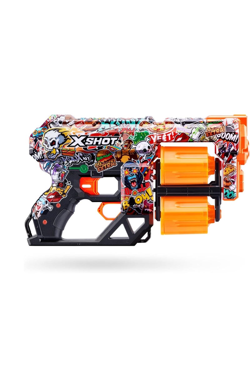 X-Shot Skins Dread_Sketch,Blaster,Design Toy Gun For Kids Teen Adult Boy & Girl, Aiming & Target Outdoor Games, Gift For kids Ages 8+ - Image 2