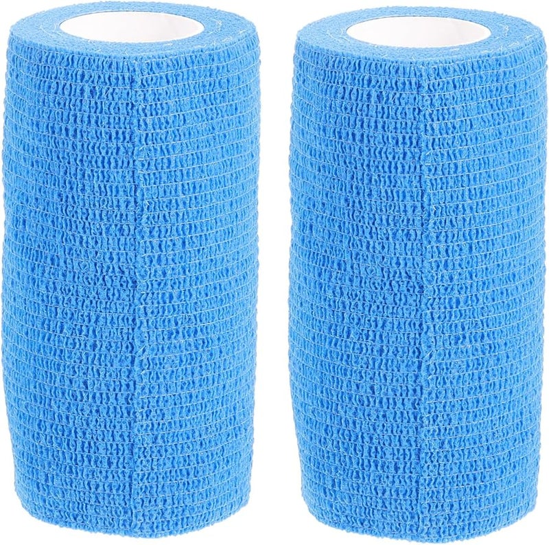 ميكيكيت 2 لفة ضمادة بقرة ذاتية اللصق لفاف مرن للجروح والعناية بالحوافر - Image 1