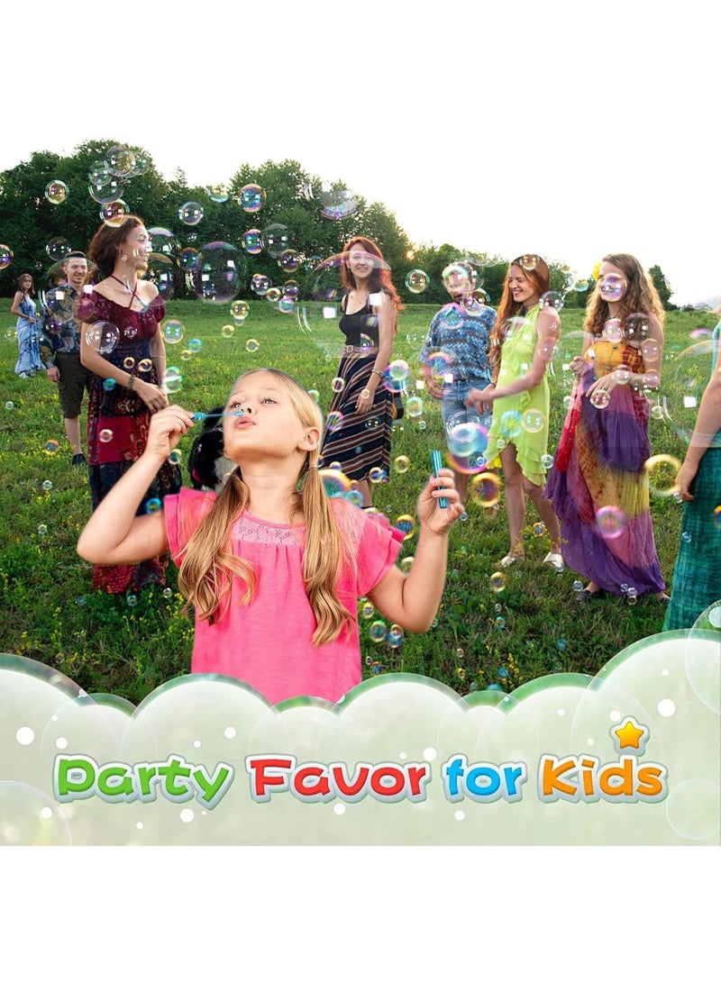 DURKU 48 Mini Bubble Wands for Kids, Colorful Bubble Toys for Outdoor Fun, Classroom Giveaways, Carnival Prizes Toy, Party Supplies - Image 2