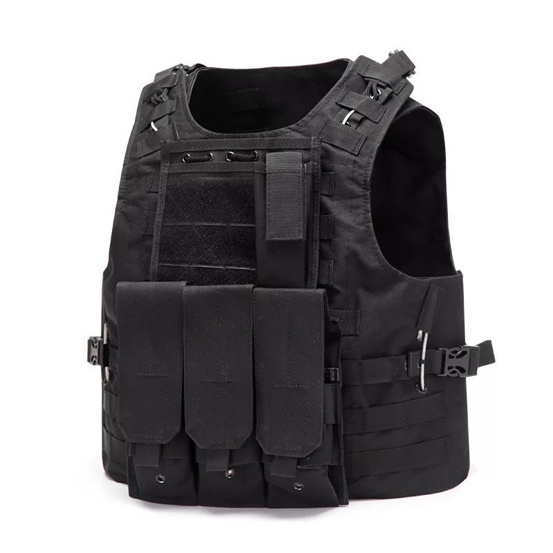 Adjustable MOLLE Tactical Vest for CS Training and Outdoor Sports - Image 1