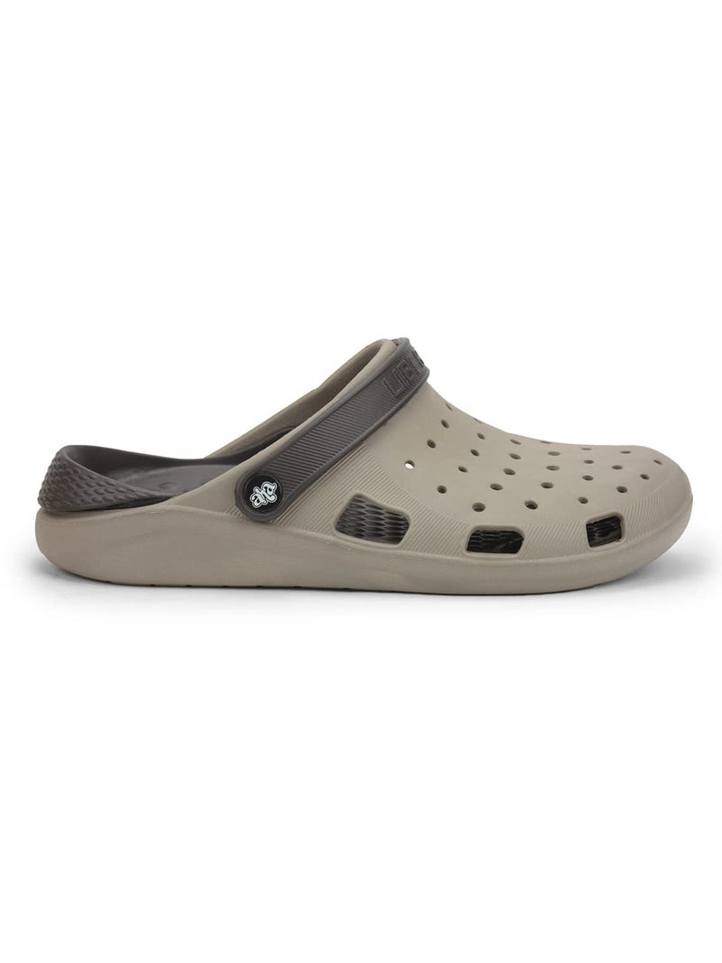 Liberty A-HA LPMXT-800 Casual Slingback Clogs for Men with EVA Sole - Slip-On Comfort, Breathable & Lightweight | Ideal for All-Day Wear | Versatile for Indoors/Outdoors (Beige - 43 EU) - Image 3