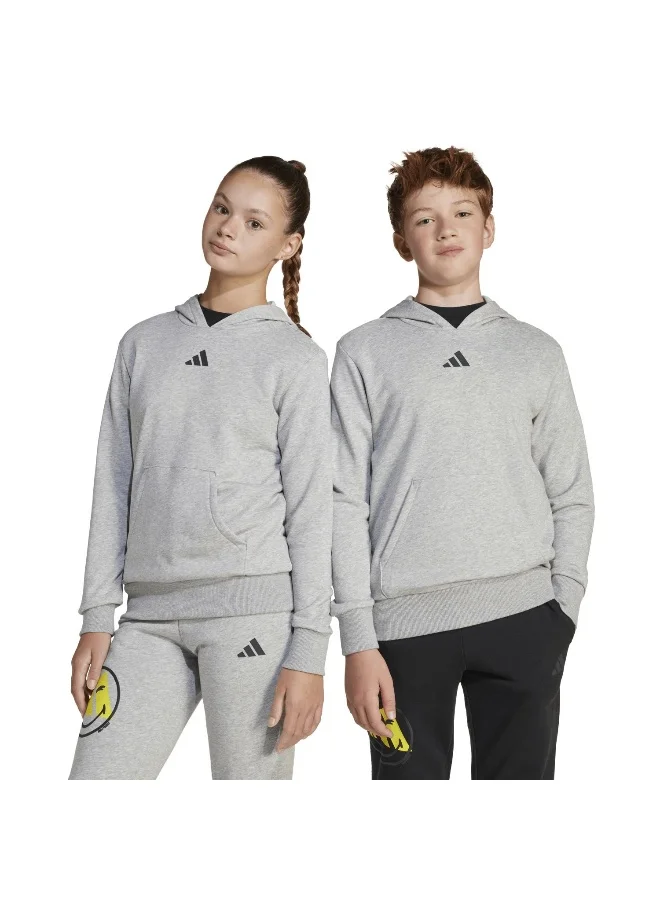 adidas سويت شيرت بغطاء رأس للجنسين من سمايلي وورلد
