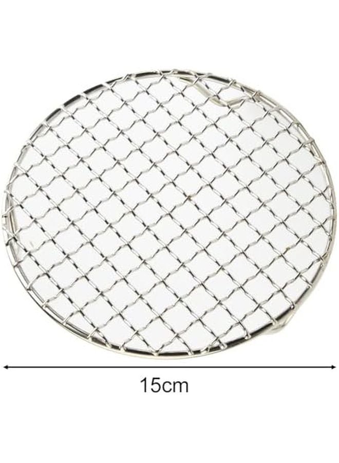 15 سم رف تبريد من الفولاذ المقاوم للصدأ للخبز والشوي والتجفيف واستخدام الفرن والشواية والموقد - Image 3