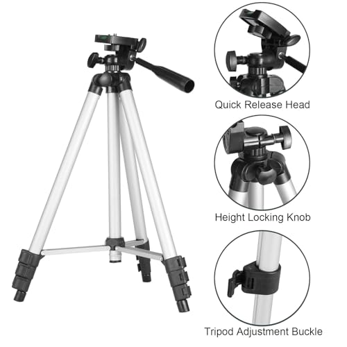 EACONN Telescopes, Telescope for Kids and Adults Beginners, 70mm Aperture 400mm Focus Length Refractor Travel Telescope with AZ Mount for Observe The Moon and Landscape (Blue) - Image 5