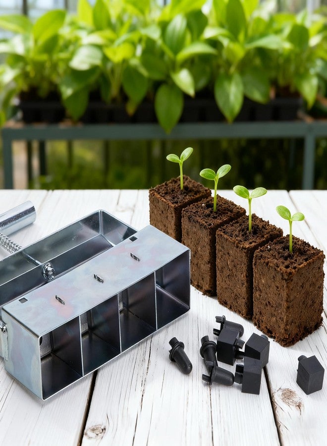 Adnee 24 Pcs Soil Block Maker Seed Pins, 3 Types Soil Blocker Seed Hole Maker, Seed Plug Maker Fit for Mini 4, Mini 5 and Long-Handle Soil Blockers - Image 5