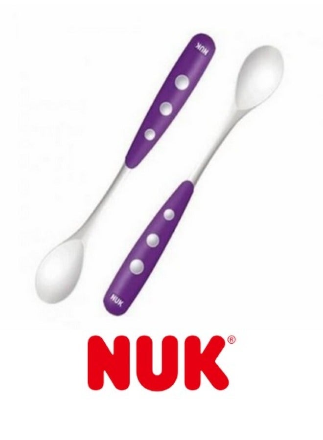 NUK Easy Learning Dining Spoon 6M+ 2Pcs - Image 2