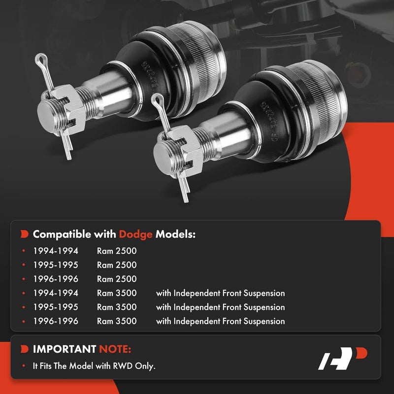 A-Premium Ball Joint Kit for Dodge Ram 2500/3500 - Image 2