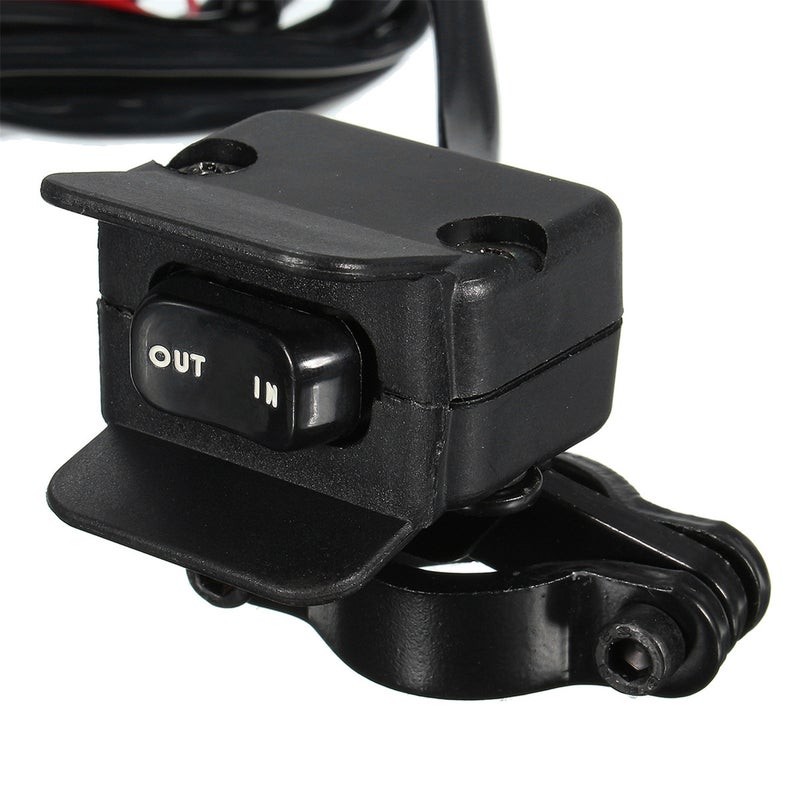 12V Winch Thumb Switch - Oem Standard Replacement With 10-Foot Harness, Complete Install Kit for Atv, Utv Off-Road Enthusiasts - Image 4