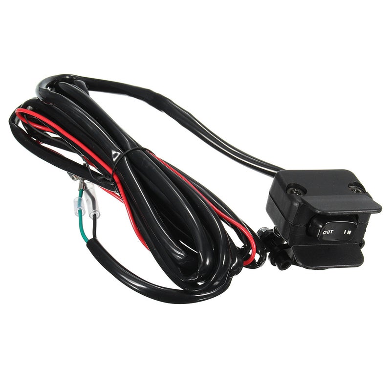12V Winch Thumb Switch - Oem Standard Replacement With 10-Foot Harness, Complete Install Kit for Atv, Utv Off-Road Enthusiasts - Image 5