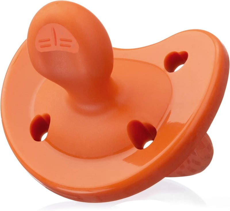 Chicco PhysioForma Luxe Silicone Pacifier for Babies 16-24 Months - Terracotta, 2 Pack - Image 5