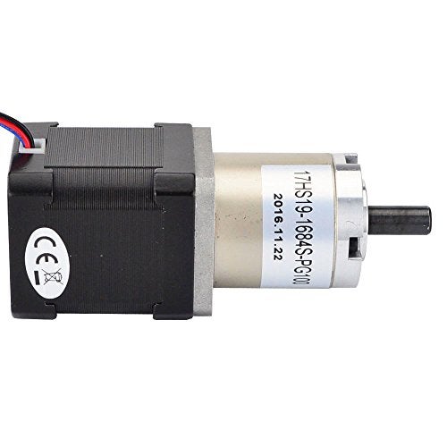 STEPPERONLINE 100:1 Planetary Gearbox Nema 17 Stepper Motor Low Speed High Torque DIY CNC - Image 4