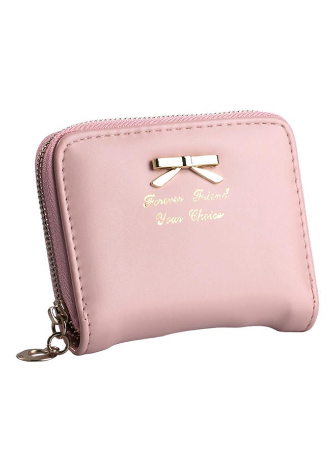 NIBEMINENT Bowknot Wallet Nude