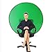 CoosBonfik CoosBonfik Portable Green Screen Backdrop (56'), Collapsible Webcam Background, Green Screen for Chair, Chroma Key  - Image 2