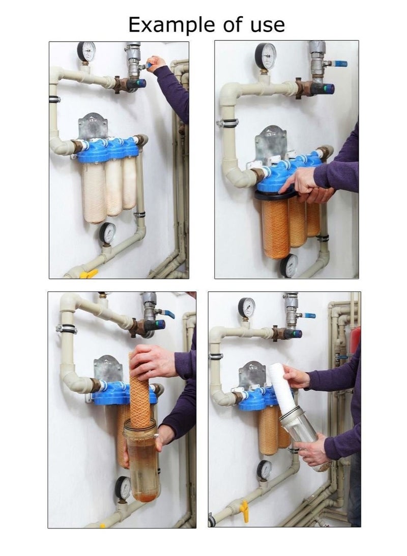 milano High Grade Water Filter Double | 0Water Filtration System, Water Purifier For Kitchen & Dining Room - Image 2