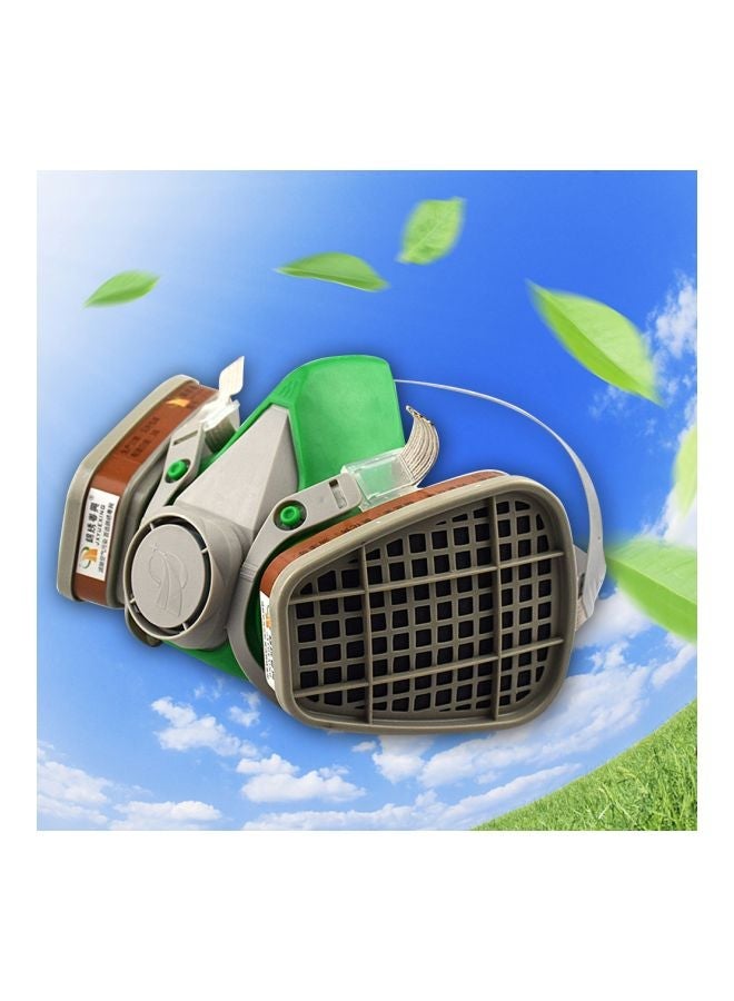 NIBEMINENT Activated Carbon Mask Green/Grey - Image 5