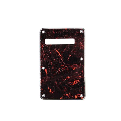 ROZILO 11 Hole Dark Tortoise Strat HSS Pickguard Guitar BackPlate Set For Fender US/Mexico Made Standard Stratocaster Guitar Part - Image 5