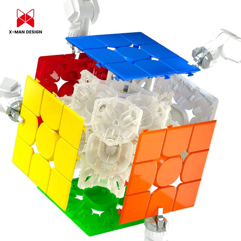 Qiyi Uv Version Style Third-Level 3 Generation New Rubik'S Cube High-End Smooth Professional Competition Magnetic Suspension Educational Toys Racing - Image 4
