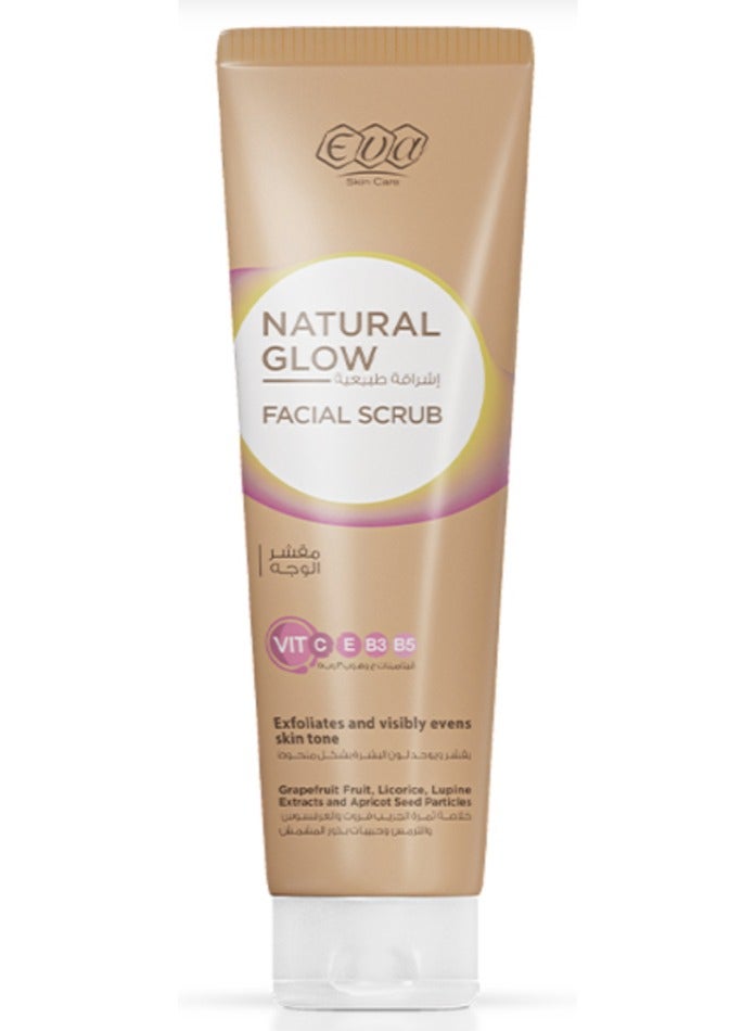إيفا مقشر الوجه الطبيعي للعناية بالبشرة - مقشر لطيف لبشرة مشرقة - (100 مل) - Image 1